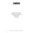 ZANUSSI ZI2400 Owners Manual