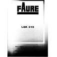 FAURE LSK319 Owners Manual