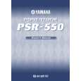 YAMAHA PSR-550 Owners Manual