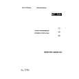 ZANUSSI GX601HR Owners Manual