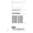 WHIRLPOOL AGB 492/WP Installation Manual