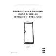 ELECTROLUX EUF2686(EURO) Owners Manual
