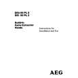 AEG DEA 60 PL2 D Owners Manual