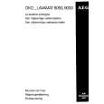 AEG LAV6050-WDK Owners Manual