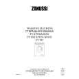 ZANUSSI FV832 Owners Manual