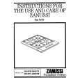 ZANUSSI GH87W Owners Manual