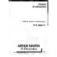 ARTHUR MARTIN ELECTROLUX TVE8800N Owners Manual