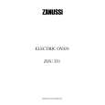 ZANUSSI ZOU331X Owners Manual