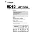 BOSS RC-50 Owners Manual