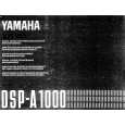 YAMAHA DSP-A1000 Owners Manual