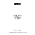 ZANUSSI Z671 Owners Manual