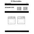 ELECTROLUX CO5915-G Owners Manual
