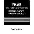 YAMAHA PSR-500 Owners Manual