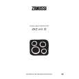 ZANUSSI ZKT651D Owners Manual