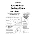 WHIRLPOOL MDGT336AWW Installation Manual