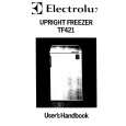 ELECTROLUX TF421 Owners Manual