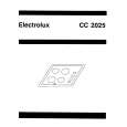ELECTROLUX CC2025 Owners Manual
