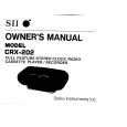 SII CRX-202 Owners Manual