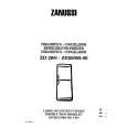 ZANUSSI ZD29/8R-00 Owners Manual