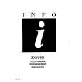 ZANUSSI ZI2161 Owners Manual
