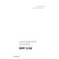 ROSENLEW RPP3150 Owners Manual