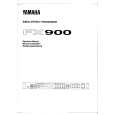 YAMAHA FX900 Owners Manual