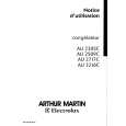 ARTHUR MARTIN ELECTROLUX AU2117C Owners Manual