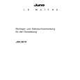 JUNO-ELECTROLUX JDK967B Owners Manual