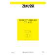 ZANUSSI TD4112 Owners Manual