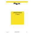 REX-ELECTROLUX TT08E Owners Manual