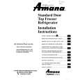 WHIRLPOOL TP21A3W Installation Manual