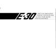 YAMAHA E-30 Owners Manual