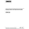 ZANUSSI ZHM834IW Owners Manual