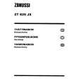 ZANUSSI ZT825JX Owners Manual