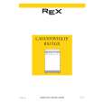 REX-ELECTROLUX RS3TGX Owners Manual