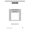 ZANUSSI ZKT 624 LX Owners Manual
