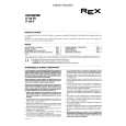 REX-ELECTROLUX FI160FR Owners Manual