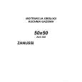 ZANUSSI ZCG530 Owners Manual