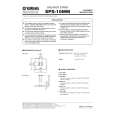 YAMAHA SPS-10MM Owners Manual