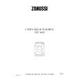 ZANUSSI ZTI1029 Owners Manual