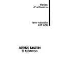 ARTHUR MARTIN ELECTROLUX ASF688 Owners Manual