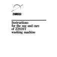 ZANUSSI Zi959T Owners Manual
