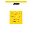 ZANUSSI ZBM775N Owners Manual