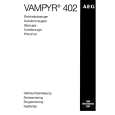 AEG Vampyr402 Owners Manual