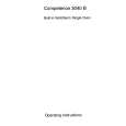 AEG Competence 3040 B Owners Manual