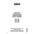 ZANUSSI ZCF309 Owners Manual