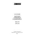 ZANUSSI ZXL66ITW Owners Manual