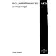 AEG LAVDIAMANT600 Owners Manual