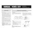 YAMAHA KMS-301 Owners Manual