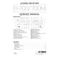 YAMAHA R-700 Service Manual